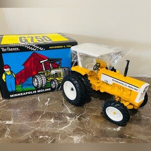 1994 ERTL National Farm Toy Show Ed. Toy Farmer 1:16 Minneapolis-Moline G750 NWB